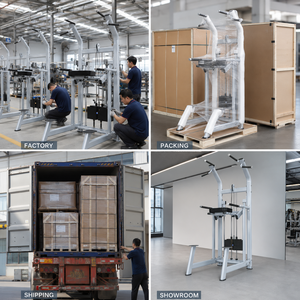 Machine de dips et tractions assistée commerciale avec coussin en mousse haute densité, équipement de fitness pour salle de sport, vente en gros usine - Product Image 2