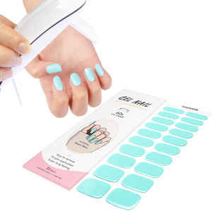 Huizi Uv Gel al por mayor: Nuevas pegatinas de gel UV para uñas, producto de belleza para uñas, envolturas de gel semicurado para uñas. - Product Image 5