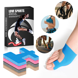 Trước khi cắt kinesiology băng cho bắp ngón chân liên kết hỗ trợ để ngăn chặn bunion cơ bắp căng thẳng kinesiology Băng - Product Image 1