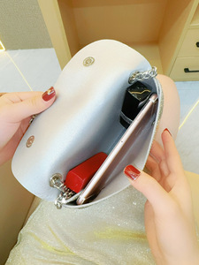 New Clutch <b>Bag</b> Women's All-match Handbag Celebrity Summer Bow-embellished PVC Cover Envelope <b>Small</b> Shoulder Crossbody Tanjing - Product Image 2