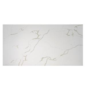 Plaque de calacata blanche artificielle, pierre de Quartz, dessus de vanité de salle de bain, utilisation en vente - Product Image 5