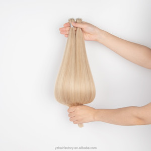 Extensions de cheveux à pointe plate en kératine pré-collée, double épaisseur, 100 % cheveux humains européens, en promotion - Product Image 5
