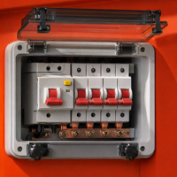 Boîte de distribution empilable YT IP44 63A 400V, boîte de prise de courant mobile étanche, utilisation industrielle en extérieur