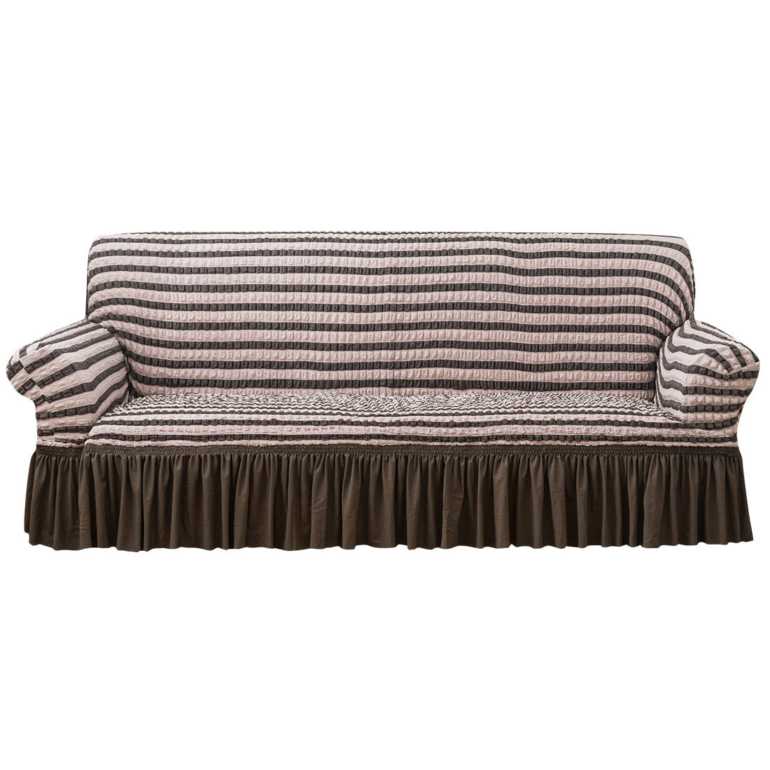 Jupe style-café bicolore