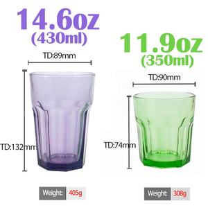 Copas de <span class=keywords><strong>Vino</strong></span> de Estilo Estadounidense en Colores Verde y Morado, Elegantes y de Lujo, en Caja de Regalo con Dos Copas para Restaurante o Bistro - Product Image 4