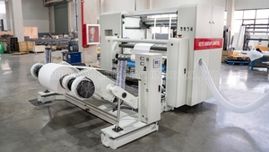 Máquina de corte y rebobinado de alta velocidad Máquina de corte longitudinal de rollos de papel Máquina rebobinadora de papel para cortadora de papel - Product Image 6