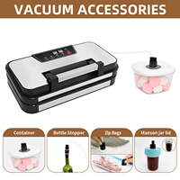 Scelleuse sous vide électrique VS8001G pour emballage alimentaire, machine de mise sous vide OEM avec sacs de scellage - Scelleuse sous vide domestique 95KPA