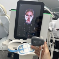 Appareil de lifting du visage EmsRF, entraînement des muscles faciaux, raffermissement et remodelage de la peau, équipement esthétique professionnel