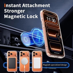 Funda Magnética Transparente para Teléfono, con Imán N52, Resistente a Impactos, para <span class=keywords><strong>iPhone</strong></span> 18 Pro Max, 17 Pro Max, 16 Pro Max, 15 Pro Max, 14, 13 - Product Image 4