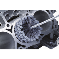 Brosse de rodage universelle industrielle en nylon SIC – Compatible avec les tours CNC, les fraiseuses, le débavurage interne automatisé, OEM, garantie 3 ans