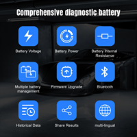맞춤형 로고 가능 BK200 납산 리튬 진단 장치 무료 앱 Kbattery for IOS