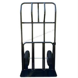 2'si 1 arada OEM Yüksek Kaliteli Ağır Hizmet Tipi Çelik Pnömatik Tekerlekli <span class=keywords><strong>Platform</strong></span> Ayarlanabilir El Arabası ve Taşıma Arabası - Product Image 1