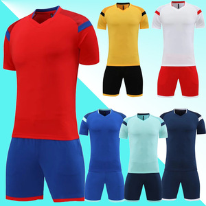 Kit da <span class=keywords><strong>calcio</strong></span> per studenti della scuola primaria e secondaria per bambini maglia a maniche corte e pantaloncini da gioco - Product Image 3