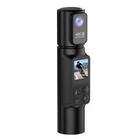 Nueva Cámara de Acción Portátil 4K con Pantalla IPS de 1.5'' y 350 °   Lente Giratoria para Vlogging/Ciclismo