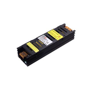 Fuente de Alimentación SMPS Delgada Negra de 300W para Interiores, Controlador de Tira LED de Voltaje Constante 12V 24V AC DC, Conmutación CCTV IP20, Luz 150W - Product Image 3