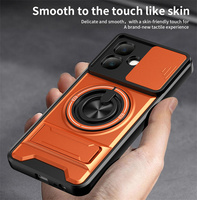 Coque de téléphone portable antichoc en TPU PC avec double protection magnétique pour objectif, compatible avec Infinix Hot 70/Note 60 Ultra/Hot 60 Pro Plus