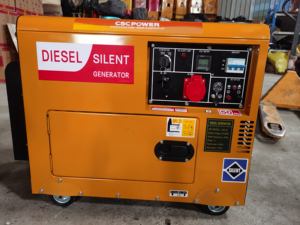 CE認定単相10kvaサイレントディーゼル発電機10kva発電機CSCPOWERパワーディーゼル発電機 - Product Image 5