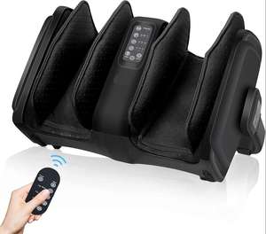 Masajeador de Pies y Piernas Shiatsu con Vibración de Aire para el Cuidado de la Salud Corporal, Masajeador de Pies y Pantorrillas de Primera Calidad con Compresión de Aire y Amasamiento - Product Image 1