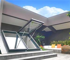 Marco de aluminio de tamaño personalizado Diseño moderno Planos de Casa Ventanas de sol Entrada DE LA CASA Atrio <span class=keywords><strong>Tragaluz</strong></span> de vidrio para <span class=keywords><strong>tragaluz</strong></span> <span class=keywords><strong>plano</strong></span> - Product Image 4