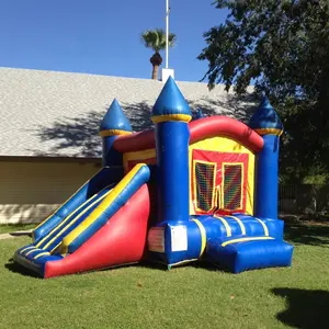 Atacado crianças e adultos populares inflável castelo salto de ar casa