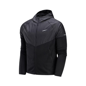 Chaqueta Cortavientos Estilo Primavera/Verano para Hombre, Chaqueta Deportiva <span class=keywords><strong>Nike</strong></span> Adecuado para Actividades al Aire Libre. Resistente al viento, cálido y cómodo. - Product Image 4