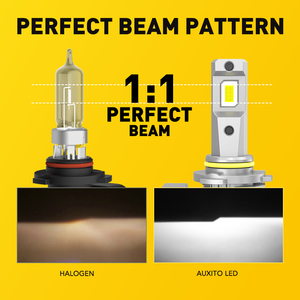 Auxito 9006 LED Headlight <b>Bulbs</b> Conversion Kit Low Beam Super <b>White</b> Lights Pack of 2 Adjustable Light <b>Bulb</b> - Product Image 3