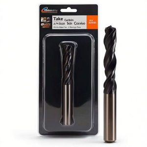Fresa de carburo Ttake Ta1424 con recubrimiento Nano TiAln, helicoidal de 30 grados, tórica, de 2 filos - Product Image 2
