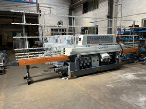 Machine de bordage et de polissage du verre en acier EWORLD à haute précision avec commande PLC, puissance 19,75 kW, épaisseur 3-25 mm - Product Image 3