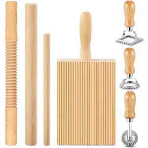 Juego de tablas para hacer pasta Xingning Meishang, rodillo de madera, kit de herramientas para hacer fideos, para elaborar pasta italiana casera - Product Image 1