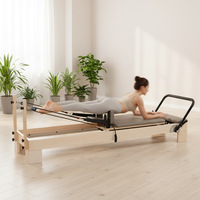 Appareil de rééducation Pilates Yoga en bois d'érable pour la rééducation à la mobilité et l'entraînement à l'étirement à domicile