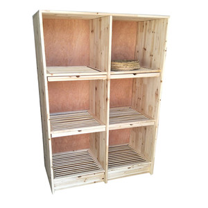 Nidal Ajustable de Madera para Palomas con Diseño de Agujero de Árbol y Jaula Emparejada para Cría - Product Image 1