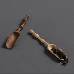 Handmade bamboo tea scoop, tea <b>spoon</b>, six gentlemen of tea ceremony tea shovel, tea tassel, Kung Fu tea set accessories, drop - Product Image 3