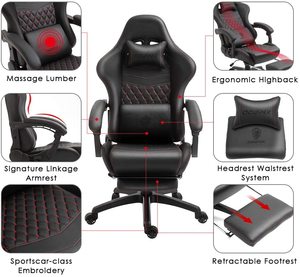 Meilleure vente Dowinx nouvelle <span class=keywords><strong>chaise</strong></span> <span class=keywords><strong>de</strong></span> course ergonomique avec logo personnalisé mobilier <span class=keywords><strong>de</strong></span> bureau <span class=keywords><strong>chaise</strong></span> <span class=keywords><strong>de</strong></span> jeu pour joueur - Product Image 3