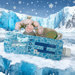 Pochette à bec verseur personnalisable en PE recyclable de 300 ml avec impression en héliogravure pour eau minérale et boissons - Product Image 2