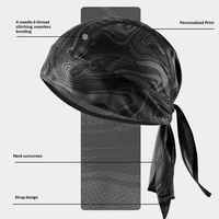 Nueva Gorra de Ciclismo Estampada, Absorbente de Sudor, de Secado Rápido, Delgada, Suave y Transpirable, para Senderismo, Pesca y Actividades al Aire Libre