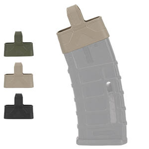 सिवी सामरिक फास्ट पत्रिका रबर होल्स्टर 7.62 मिमी माग बैग आस्तीन रबर पर्ची शिकार सामान काले टन - Product Image 2