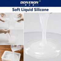 Caoutchouc de silicone RTV-2 Platinum Cure pour la fabrication de jouets sexuels pour adultes, ultra-doux, faible dureté, haute élasticité, sans fuite d'huile