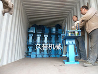 Machine à blocs de terre compressés manuelle JIUYU, petite machine à briques manuelle pour l'Afrique