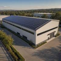 Bâtiments d'atelier et d'entrepôt industriels préfabriqués en structure acier avec résistance aux tremblements de terre de niveau 9 et design industriel