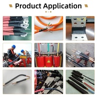Tube thermorétractable en silicone XJ pour l'isolation et la protection des câbles des systèmes de stockage d'énergie par batterie