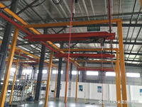 Fournisseur de système de grue de pont aérien léger autoportant de monorail flexible de faisceau de 1000 kg / 2 tonnes