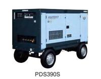 Compresseurs d'air portables à vis de la série Airman PDS Compresseurs de forage à vis diesel mobiles de la série PDS PDS390-5C1 pour l'exploitation minière