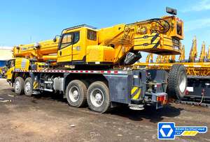 מנוף משאית משומש רשמי של XCMG, 80 טון, דגם XCT80_Y, מנוף נייד הידראולי למכירה - Product Image 4