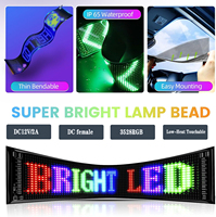 GOTUS luminoso scorrimento pubblicità segno LED, 1696 più 19*92cm di grandi dimensioni telecomando versione Bluetooth controllo App segno LED
