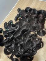 Lots de Cheveux Humains Naturels Ondulés Indiens, Lots de Cheveux Indiens Bouclés Bruts, Lots de Cheveux Bruts Non Traités, Cheveux Indiens