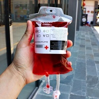 Etiquetas Adhesivas para Bolsas de Sangre con Código de Barras Impresas a Medida, Etiquetas para Medicamentos de Papel Sintético Termosensible, Impermeables y Ecológicas