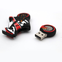 Cadeaux d'affaires personnalisés cool moto clé USB Mini 4 go 8 go 16 go 32 go 64 go 128 go en caoutchouc promotionnel clé USB