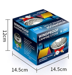 袖珍野餐便携式燃气灶迷你简易可折叠单燃烧器野营燃气灶 - Product Image 6