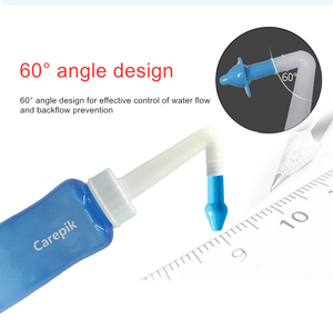 Carepik Carepik PP-Material Patent Tragbare Nasenspülflasche Persönliche Pflege Blau Nasenreinigung Nasenspüler - Product Image 3