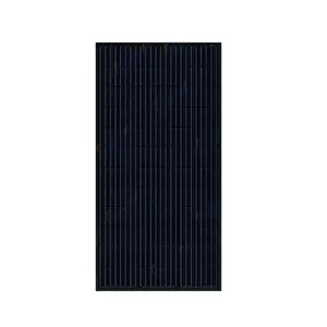 Low price sale high output power 405w anti-fading all black monocrystalline solar panel